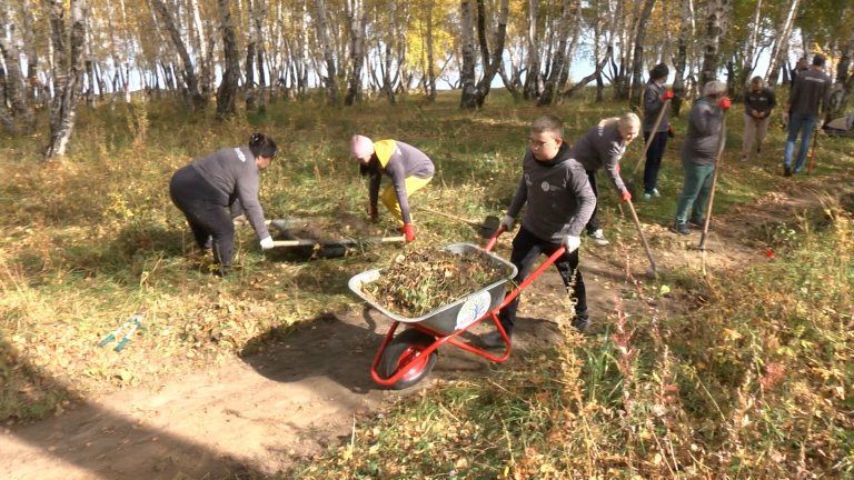 Первую экотропу обустроили в Иркутске